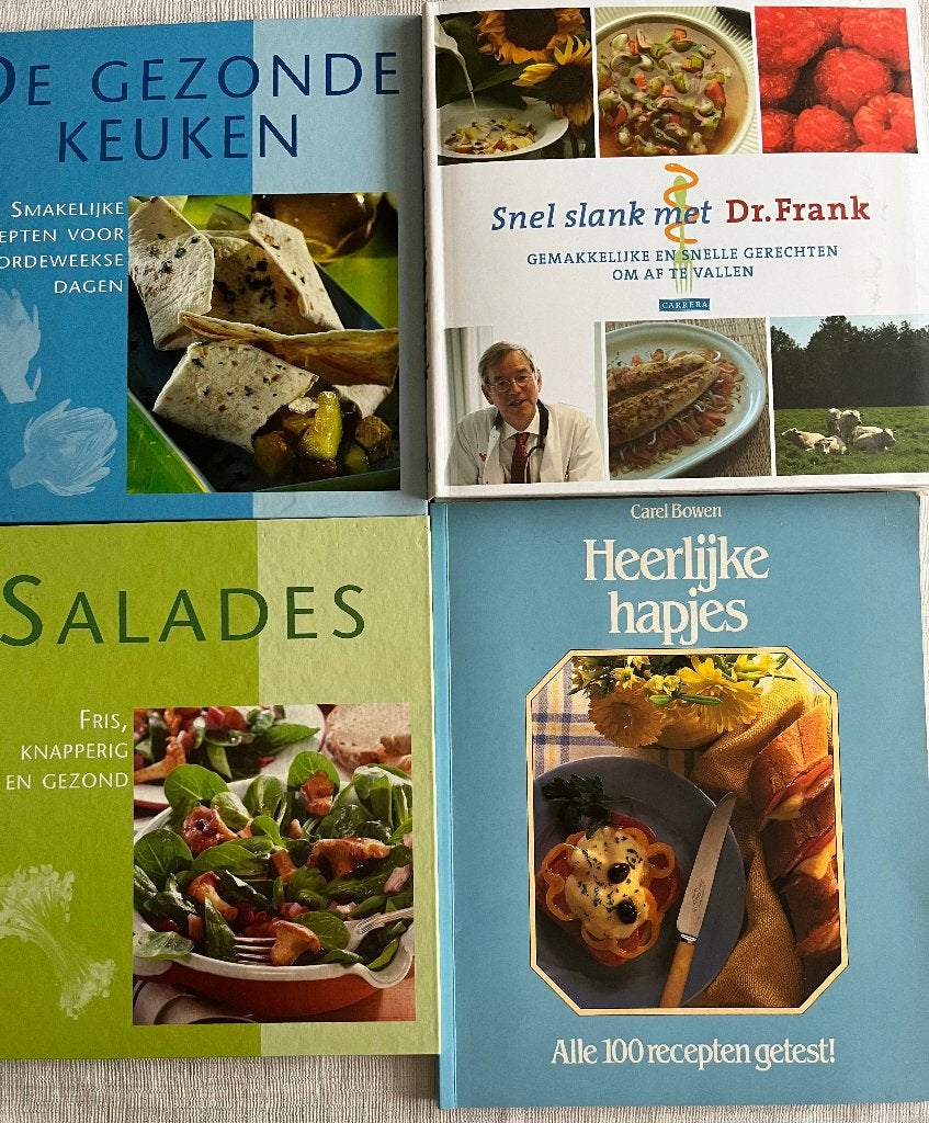 Kookboeken voor gezond koken en afslanken, Boeken, Ophalen, Zo goed als nieuw, Gezond koken, Overige gebieden