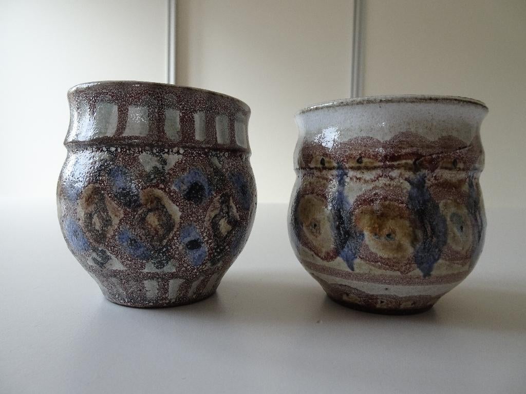 Potterie de Champignon kom beker mok vaasje, Ophalen of Verzenden, Aardewerk, Overige stijlen, Kop(pen) en/of Schotel(s)