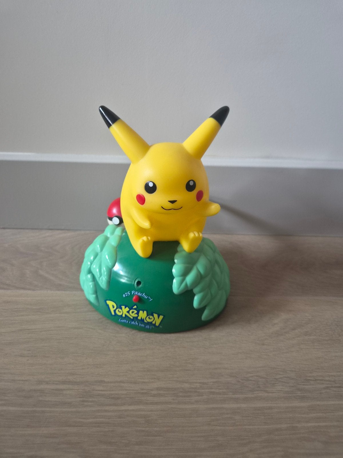 Vintage Pokémon Pikachu Lampje - Zeldzaam Verzamelobject, Ophalen of Verzenden, Gebruikt, Overige typen