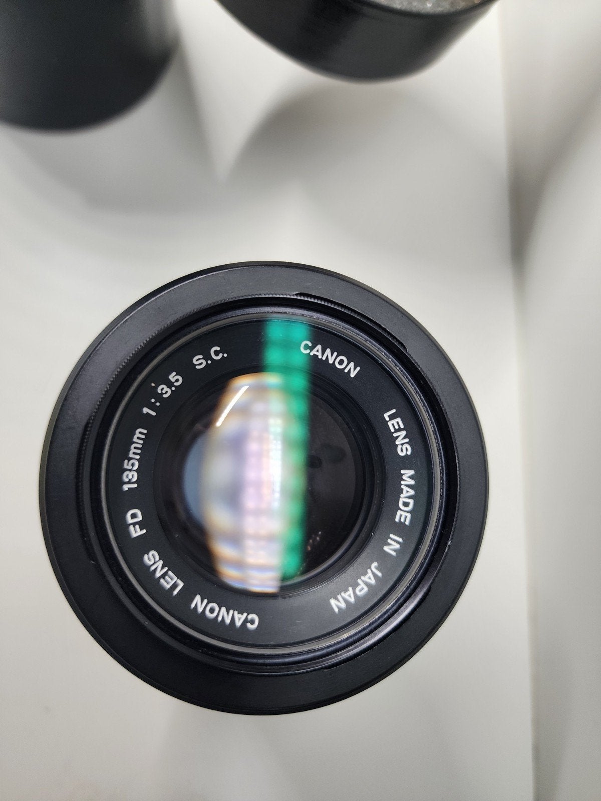 Canon FD 135mm f/3.5 S.C. handmatige telelens, Canon, Canon FD, Multi-coated, Telelens