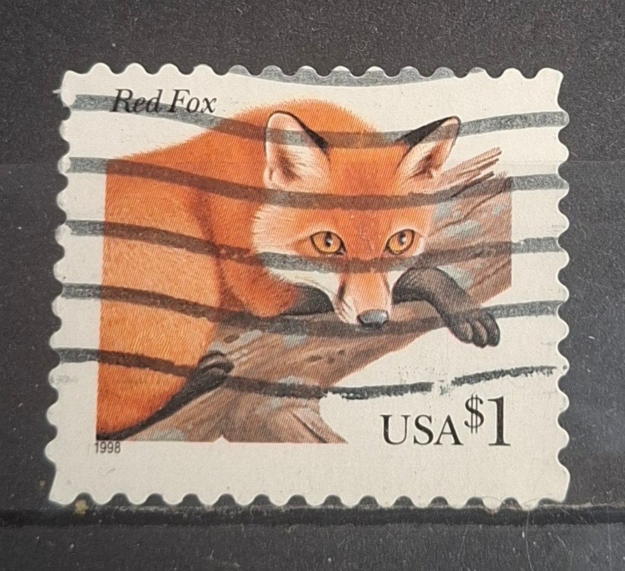Verenigde Staten Postzegel (B3-P9), Ophalen of Verzenden, Gestempeld, Noord-Amerika