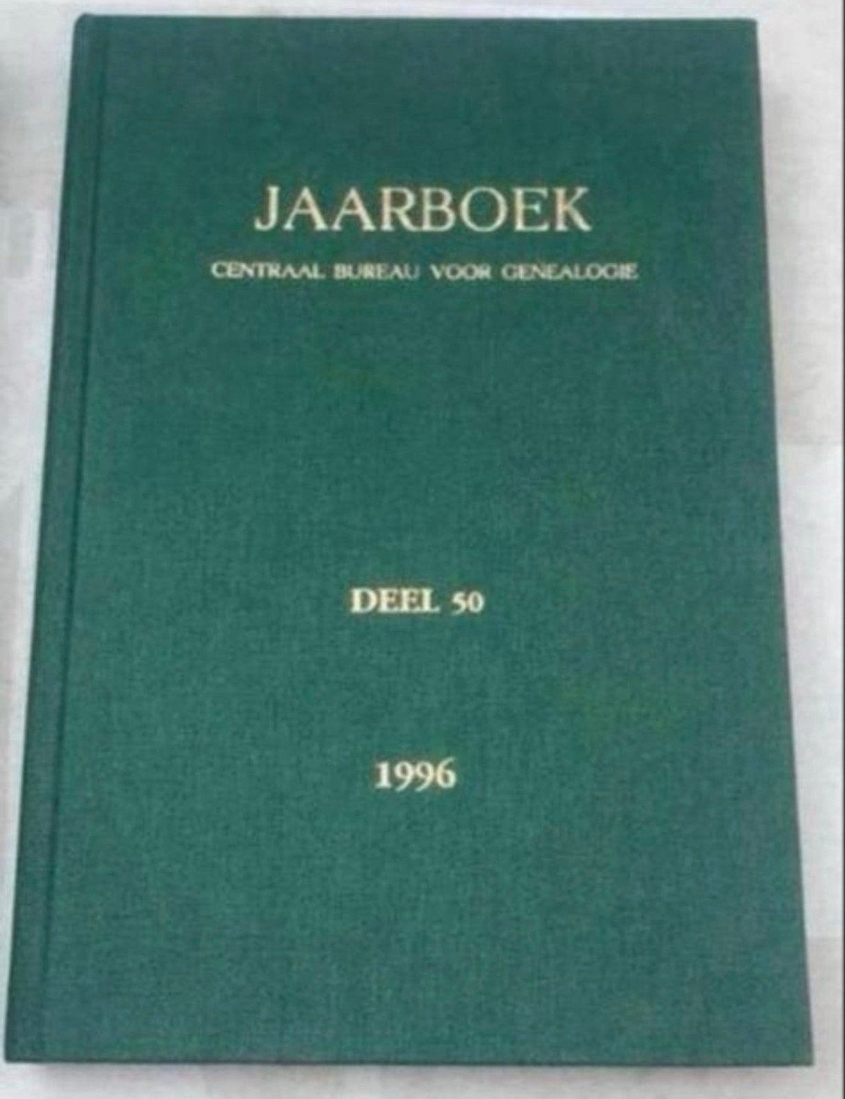 2x Jaarboek Centraal Bureau Genealogie (1992 & 1996), Ophalen of Verzenden, Gelezen, Overige typen
