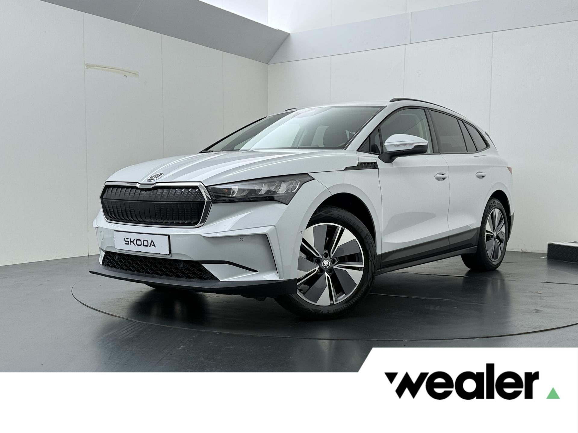 Skoda Enyaq iV 60 | 180 PK | SoH 90% | Cruise control | Clim, Automaat, Achterwielaandrijving, Gebruikt, Leder en Stof