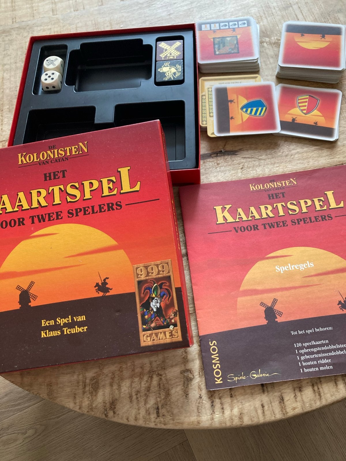 Kolonisten van Catan: Het Kaartspel voor twee spelers, Een of twee spelers, Ophalen of Verzenden, Zo goed als nieuw