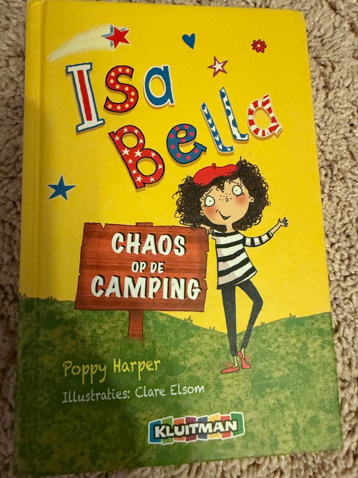 Isabella Chaos op de camping Poppy Harper, Boeken, Ophalen of Verzenden, Zo goed als nieuw
