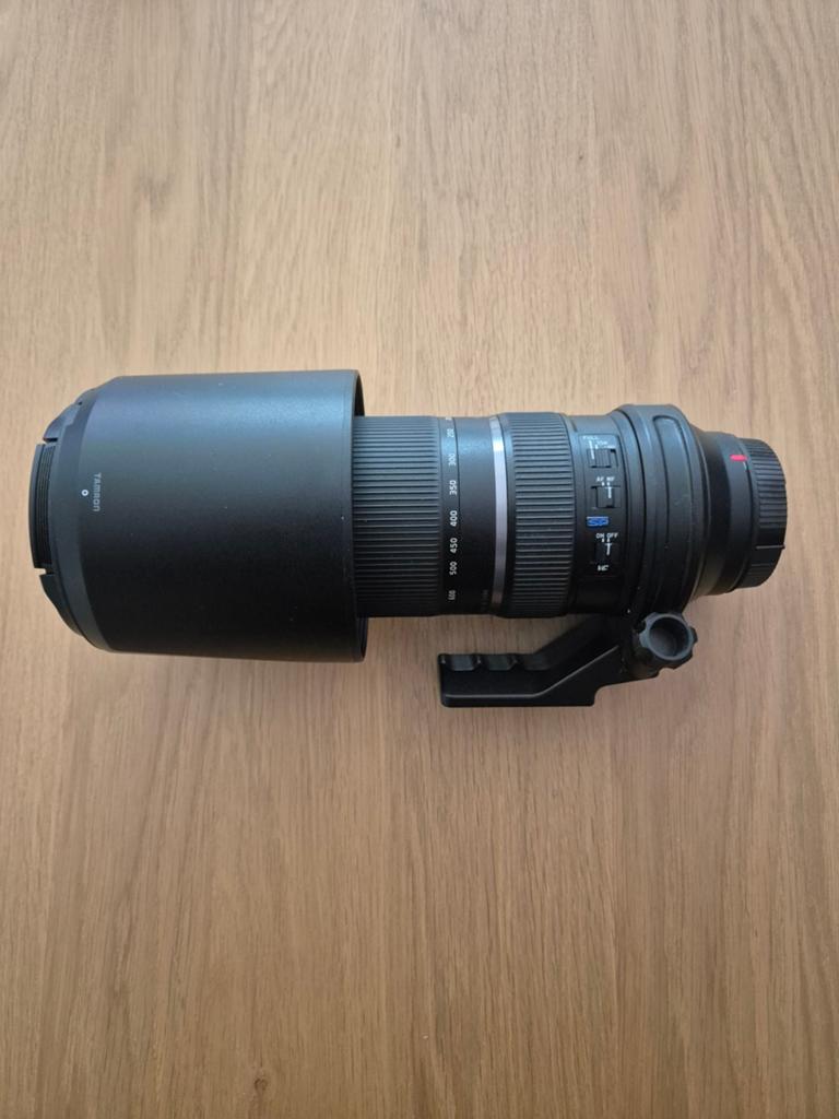 Tamron SP 150-600mm F/5-6.3 Di VC USD (A011) in nette staat, Ophalen, Zo goed als nieuw, Telelens