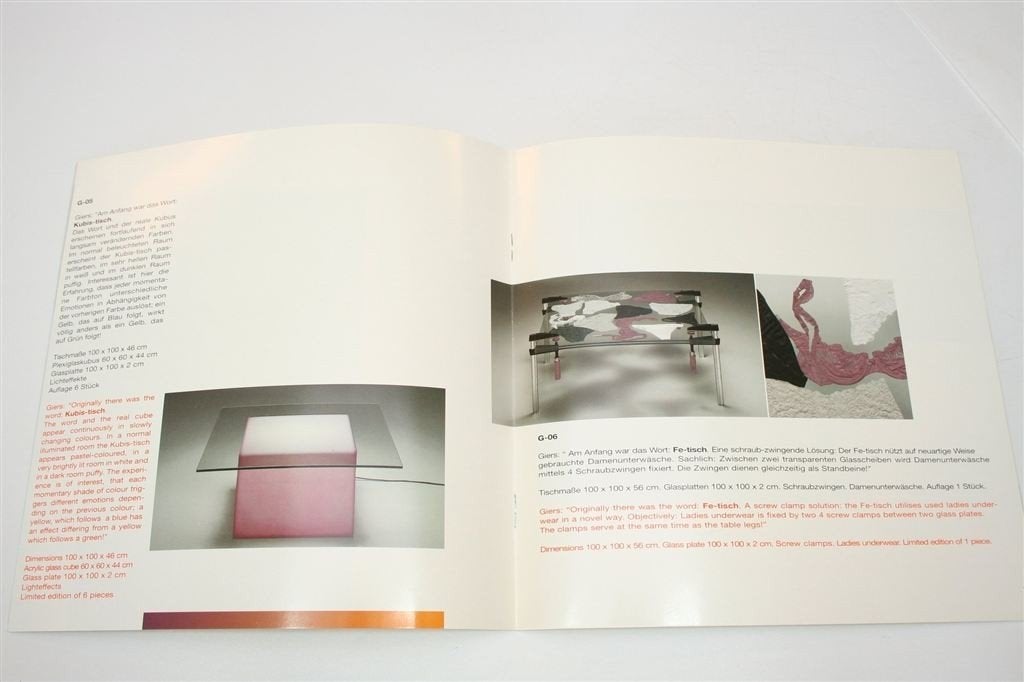 Walter Giers Electronic Art — Zeldzame Designcatalogus, Ophalen of Verzenden, Zo goed als nieuw