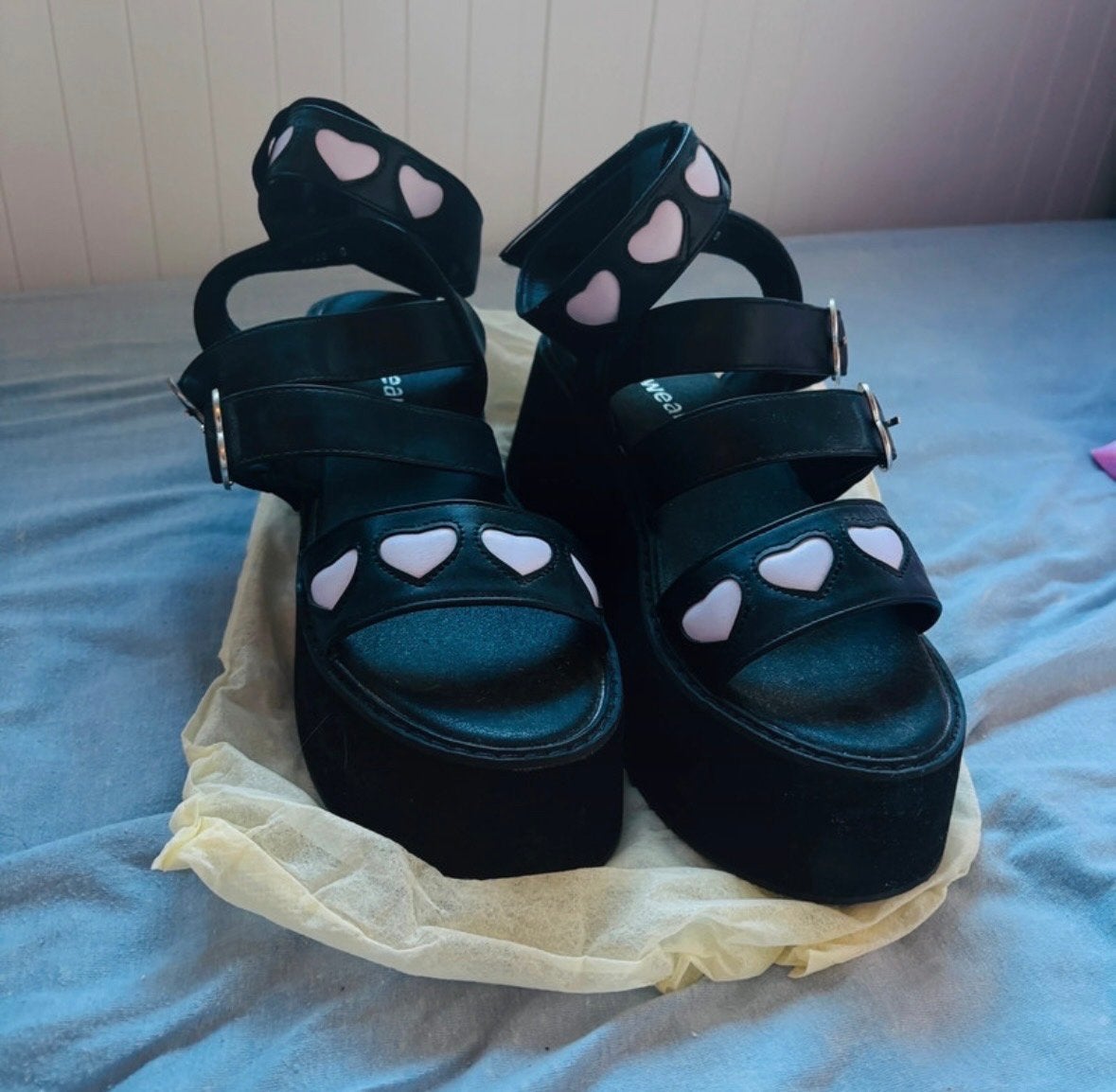 Koi Footwear Limited Edition Schoenen Maat 39, Ophalen of Verzenden, Zo goed als nieuw, Zwart, Sandalen of Muiltjes