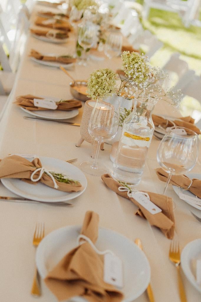 Bruiloft (tafel) decoratie, Ophalen of Verzenden, Zo goed als nieuw, Versiering, Geboorte of Huwelijk