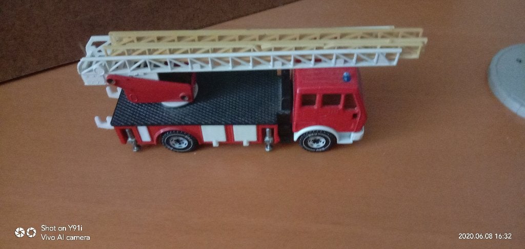 Siku Brandweer ladderwagen 2, Ophalen of Verzenden