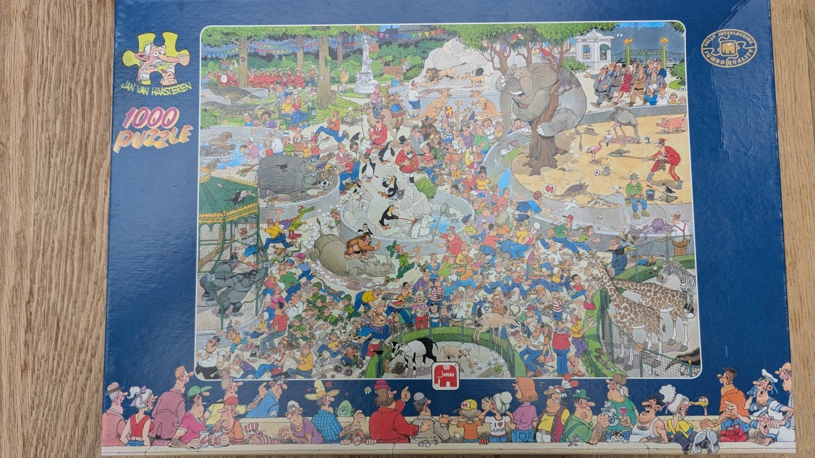 Jan van Haasteren puzzel, 1000 stukjes, Hobby en Vrije tijd, Denksport en Puzzels, Ophalen, 500 t/m 1500 stukjes, Gebruikt, Legpuzzel