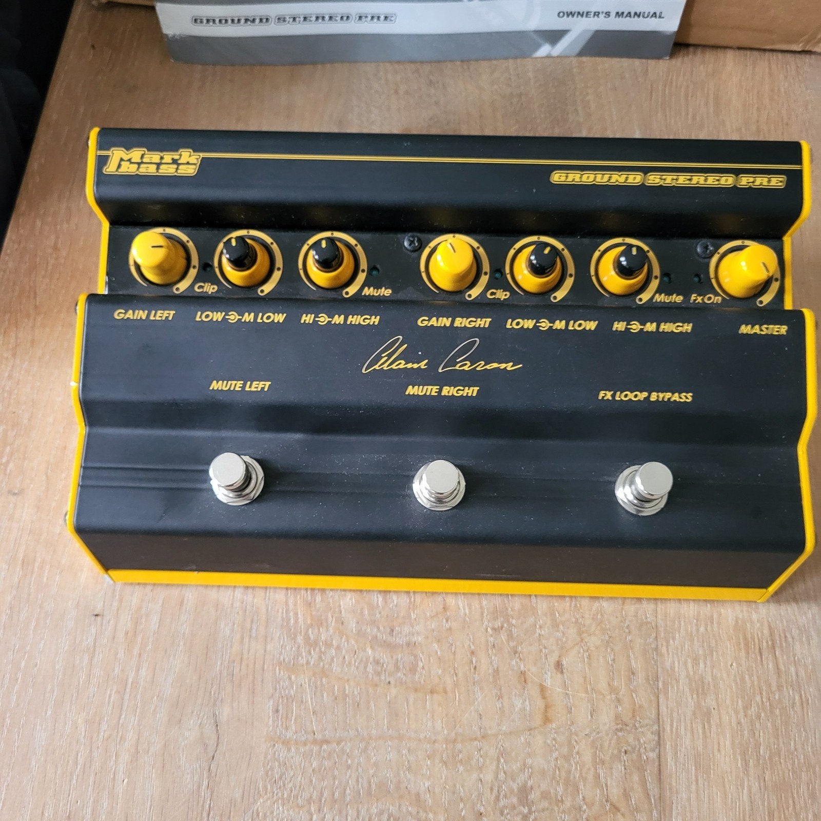 Markbass preamp stereo Alain Caron, Muziek en Instrumenten, Effecten, Ophalen of Verzenden, Nieuw