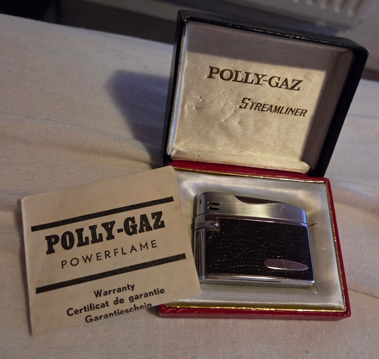 Polly-Gaz Streamliner Aansteker 1966, Ophalen of Verzenden, Nieuw, Aansteker