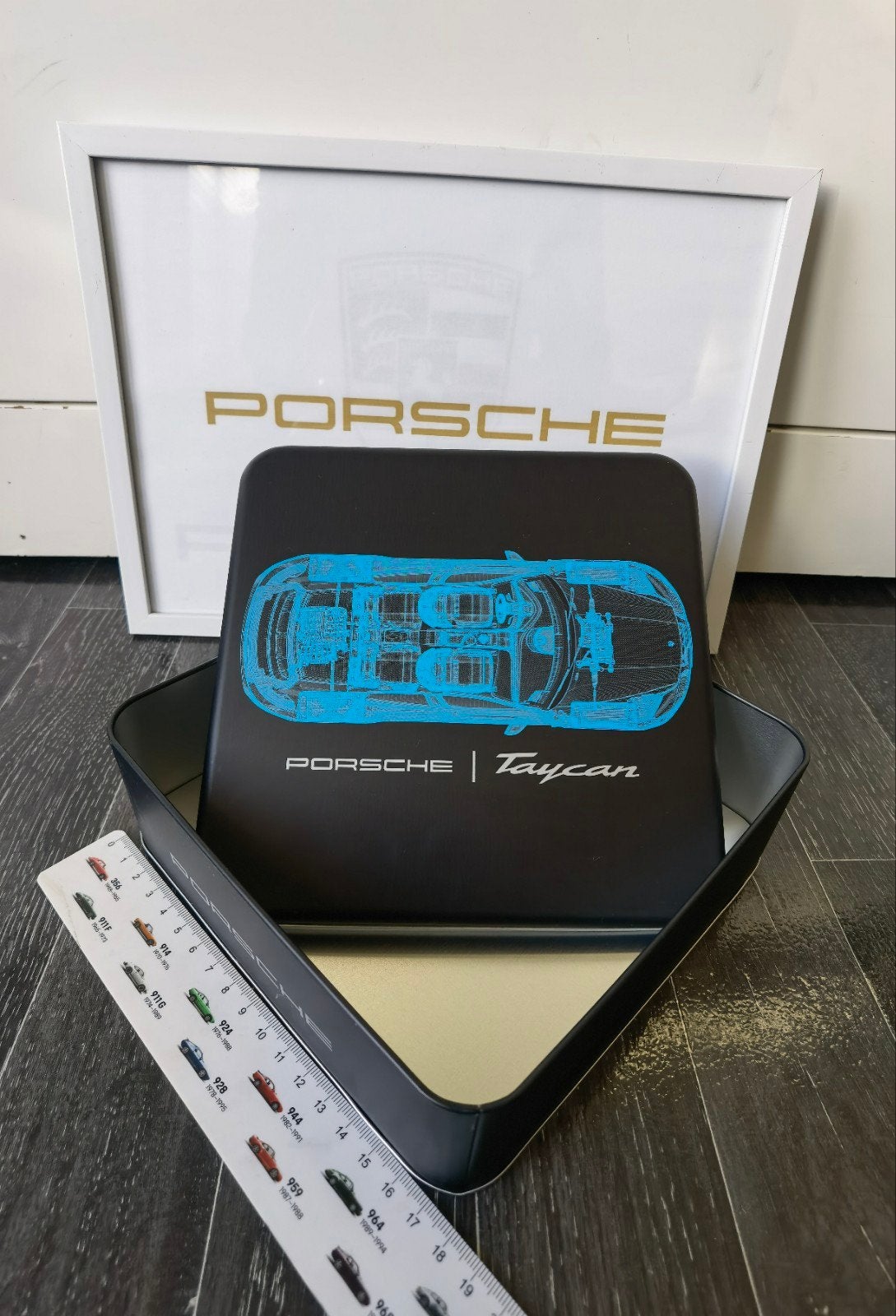 Nieuw origineel porsche metalen blik / porsche Bakje ️, Ophalen of Verzenden, Nieuw