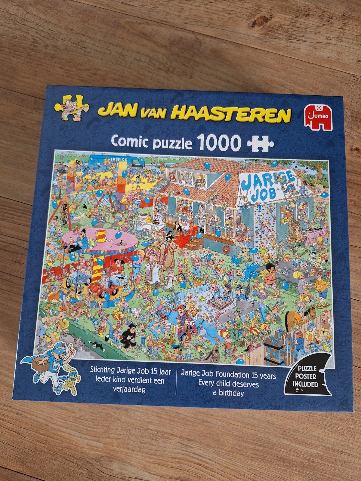Jan Van Haasteren Puzzel, Ophalen, 500 t/m 1500 stukjes, Zo goed als nieuw, Legpuzzel