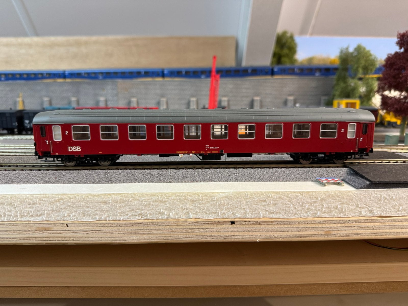 Heljan internationaal rijtuig B 6063, Overige merken, Gelijkstroom, Wagon, Ophalen of Verzenden
