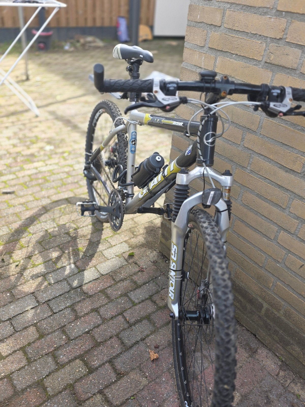 deflated/flat,, Fietsen en Brommers, Gebruikt, Hardtail, Heren, Schijfrem