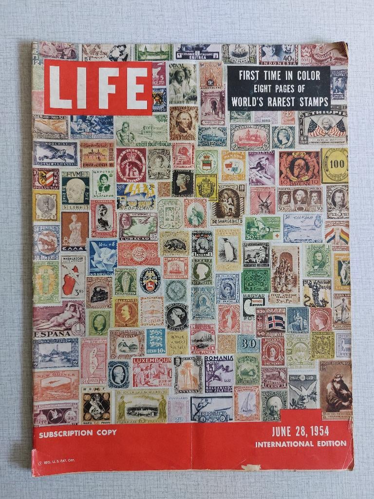 LIFE Tijdschrift van 28-06-1954 International Edition, Ophalen of Verzenden, 1940 tot 1960, Buitenland, Tijdschrift