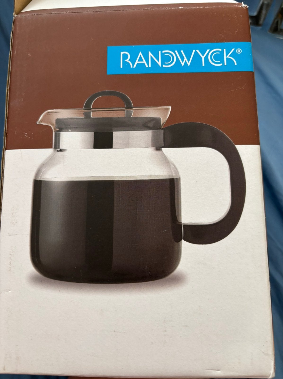 Koffie pot koffie kan Thee kan  1 liter met filter en schep, Ophalen, Nieuw, Pot, Bus of Blik