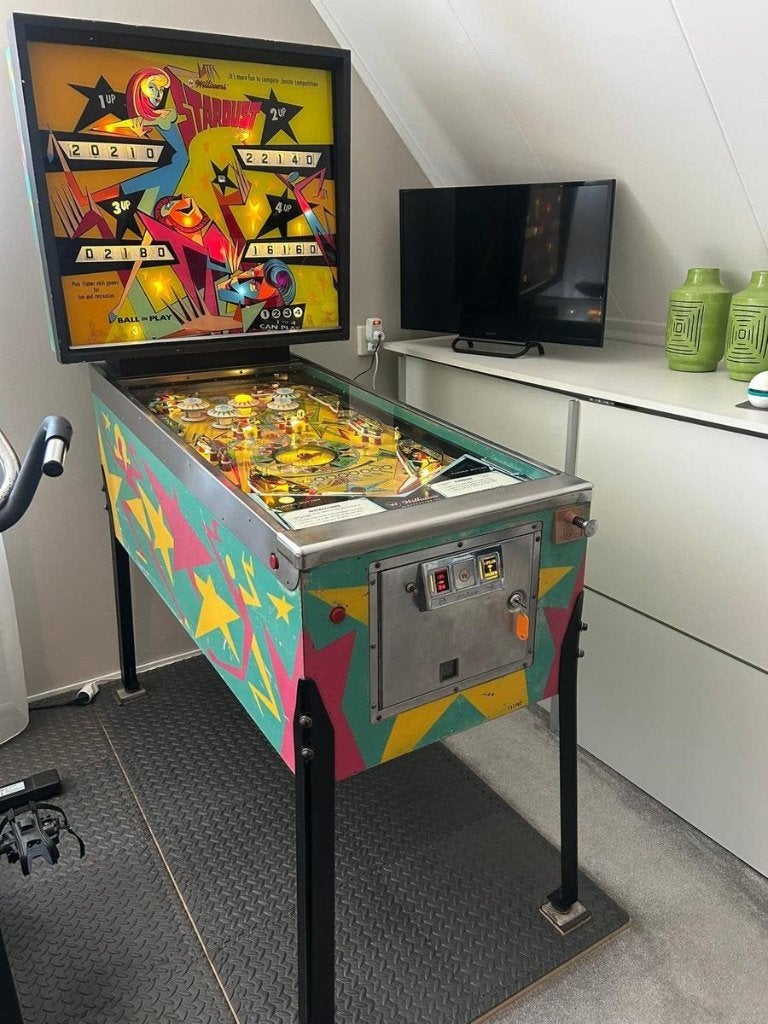 Flipperkast Williams Stardust em 1971, Ophalen, Mechanisch, Nieuw, Williams
