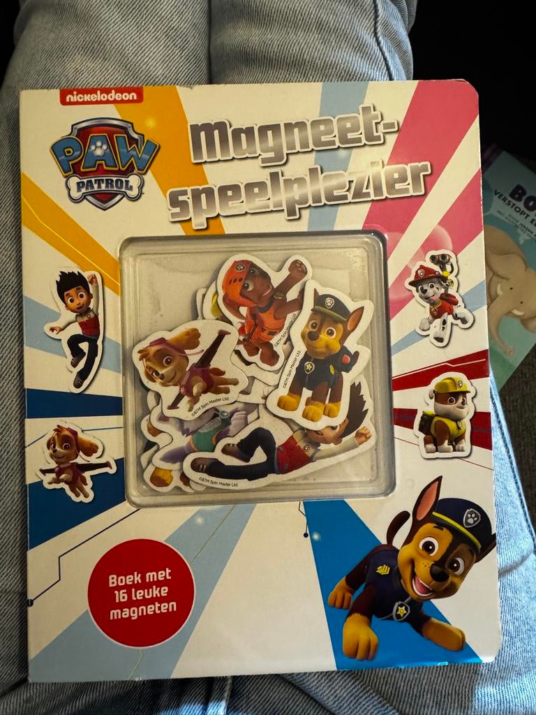 Paw Patrol Magneet Speelplezier Boekje met 16 Magneten, Kinderen en Baby's, Speelgoed | Educatief en Creatief, Ophalen of Verzenden