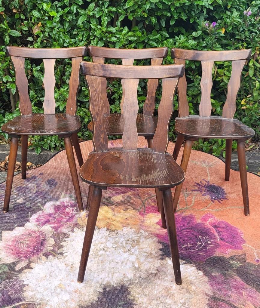 Vintage/Spaanse/Cafe/Stoelen/Stoel, Ophalen of Verzenden