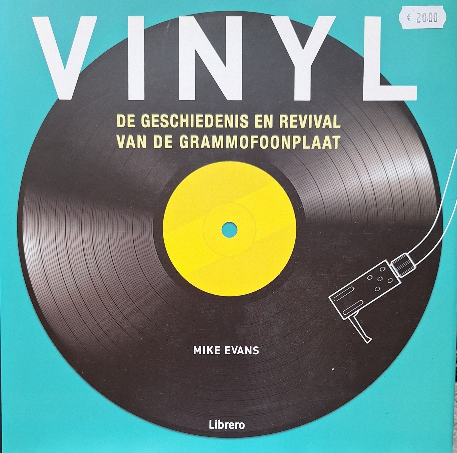 Vinyl: De Geschiedenis en Revival van de Grammofoonplaat, Boeken, Ophalen of Verzenden, Zo goed als nieuw, Algemeen, Mike Evans