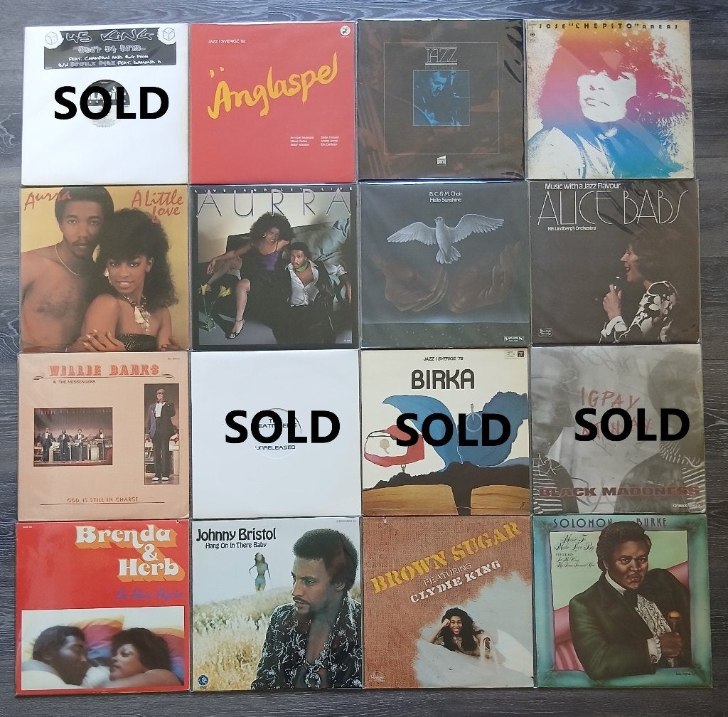 Actie 5 voor € 25: Soul/Funk/Gospel/Hip-Hop/Jazz/Soundtracks, LP, Gebruikt, Verzenden, Promo