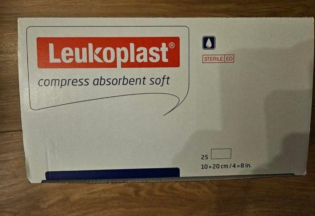 Leukoplast (25 stuks) absorberend verband, Diversen, Ophalen, Nieuw