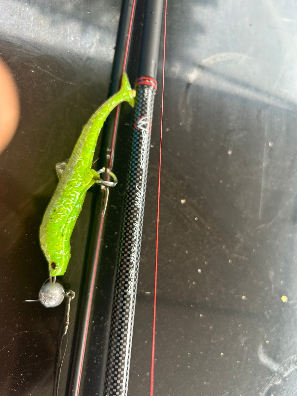 Fox rage warrior jerkbait hengel, Watersport en Boten, Ophalen of Verzenden, Zo goed als nieuw, Molen