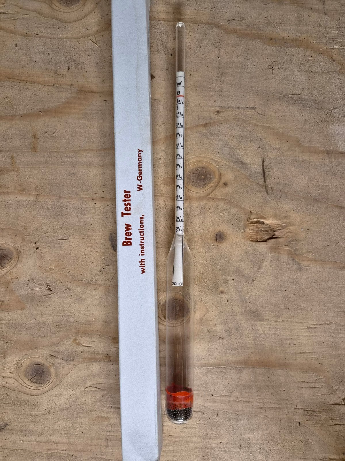 Brew Tester - Hydrometer voor thuisbrouwen, Ophalen of Verzenden, Zo goed als nieuw