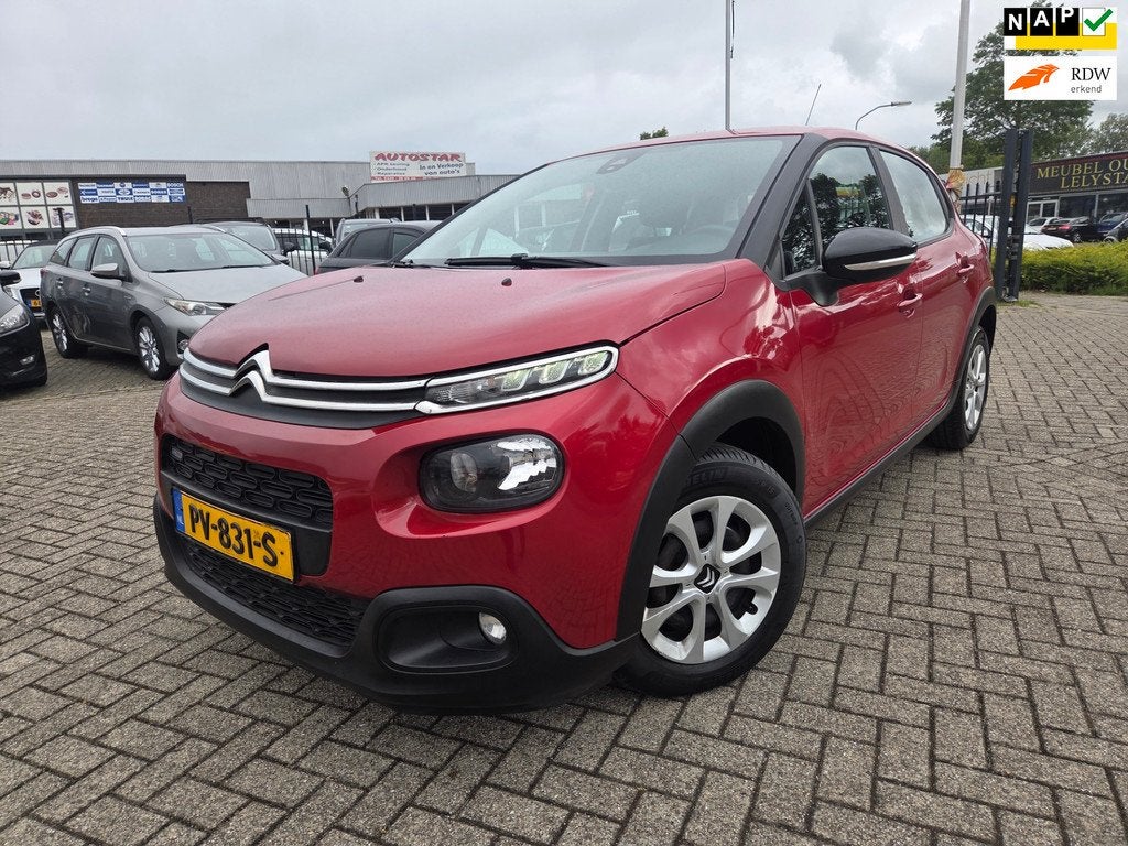 Citroen C3 1.2 PureTech Feel/TREKHAAK/CRUISCONTROL, Auto's, 450 kg, Euro 6, 1199 cc, 82 pk