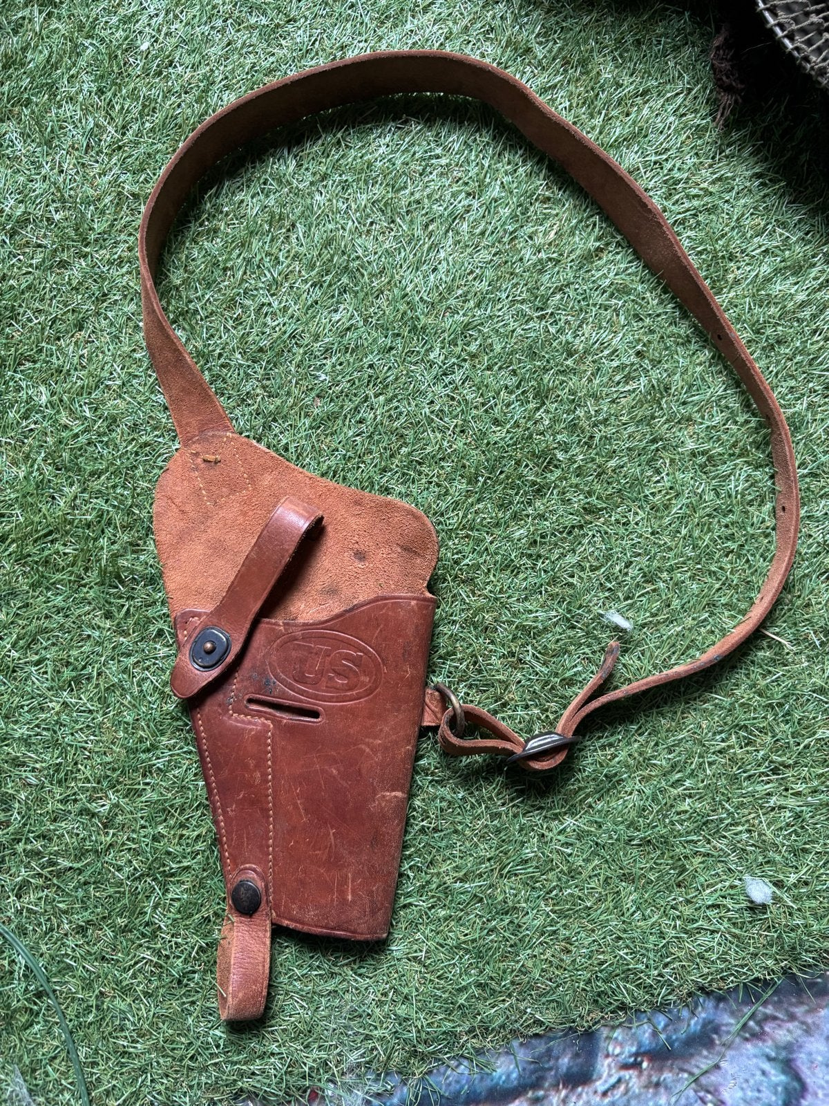 Originele US M3 schouderholster uit 1944, Verzamelen, Militaria | Tweede Wereldoorlog, Ophalen of Verzenden, Landmacht, Amerika