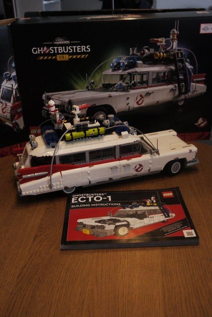 lego ghostbusters ecto - 1  10274 boekje doos auto compleet, Ophalen, Compleet, Lego, Nieuw
