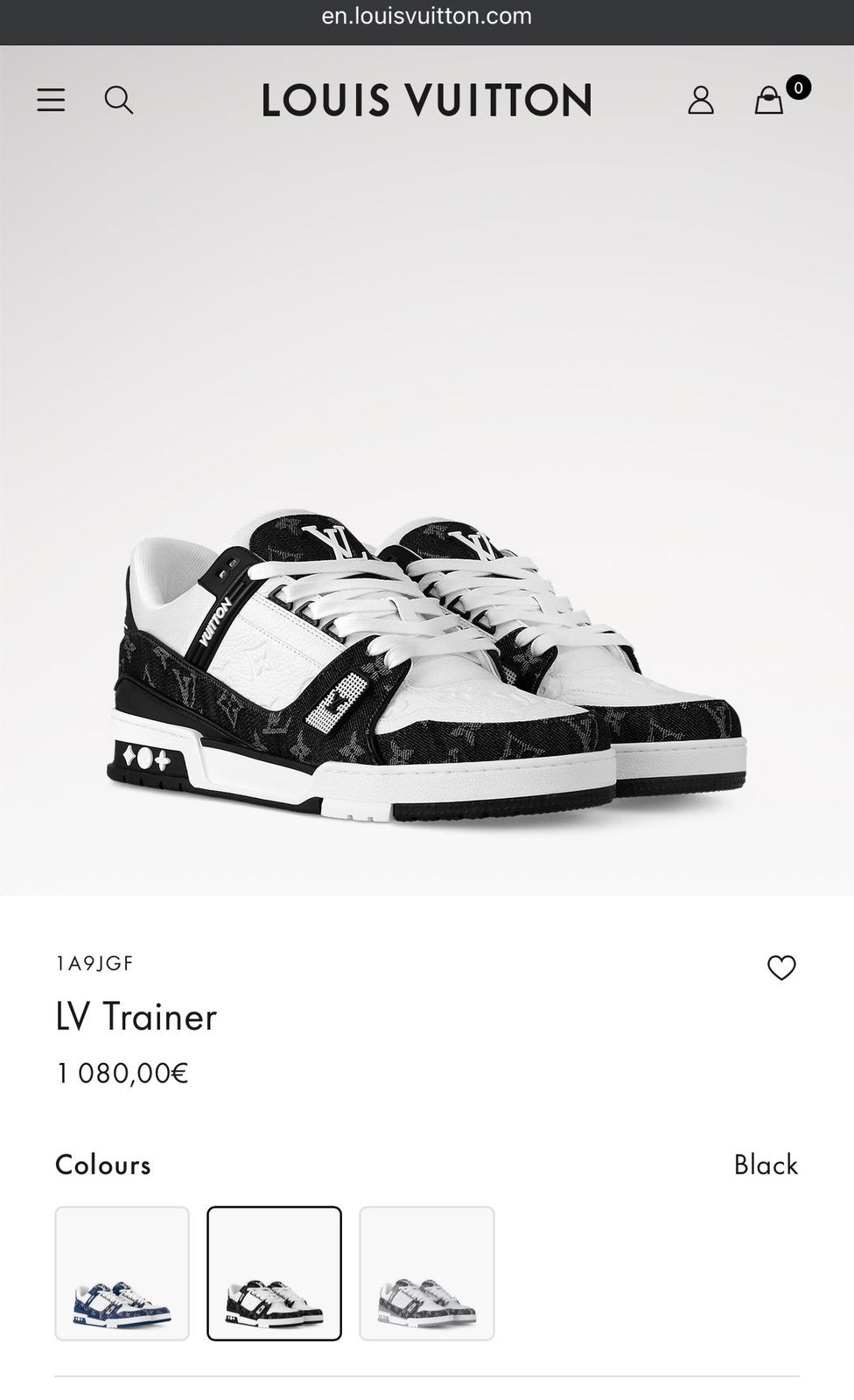 No fake Louis Vuitton Trainer Sneakers New+Original, Ophalen of Verzenden, Nieuw, Wit