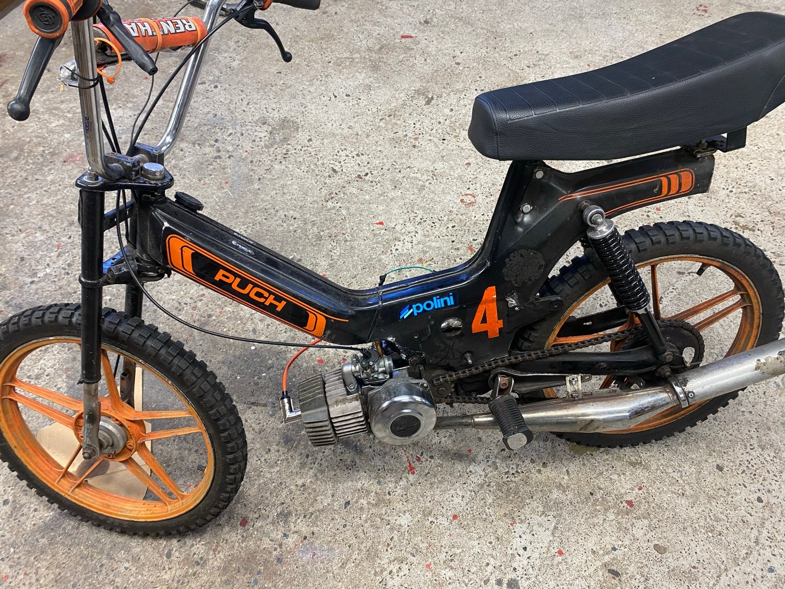 Puch Cross met 70cc en gereviseerd blok, Ophalen, Gebruikt