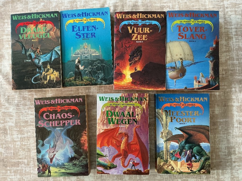 Weis en Hickman: Poort des doods complete serie, Boeken, Fantasy, Ophalen of Verzenden