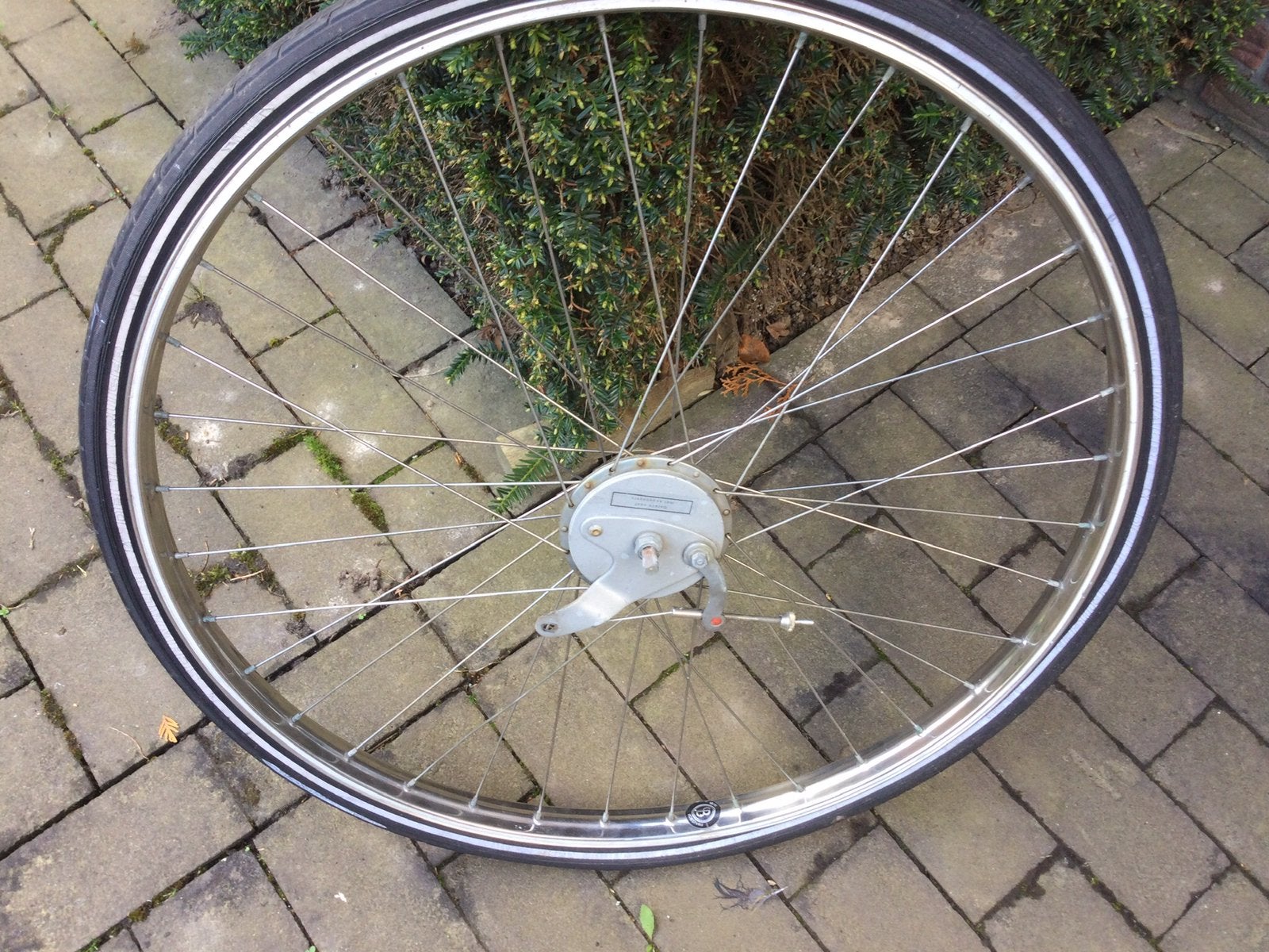 Fietswiel met trommelrem 28 inch, Fietsen en Brommers, Fietsonderdelen, Ophalen, Zo goed als nieuw