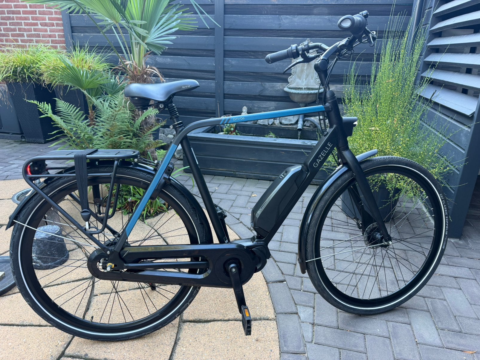 Gazelle citygo hms H59 zwart 418wh, Ophalen, Gazelle, -, Versnellingen
