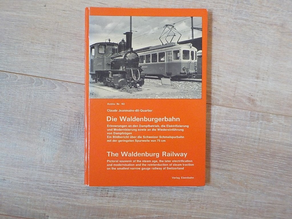 Die Waldenburgerbahn, Verzamelen, Ophalen of Verzenden, Gebruikt, Trein, Boek of Tijdschrift