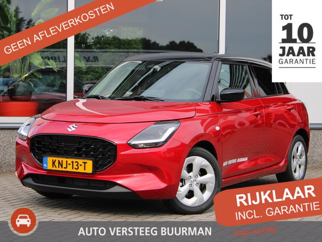 Suzuki Swift 1.2 Select Smart Hybrid CVT Automaat Carplay/An, Auto's, Suzuki, Bedrijf, Te koop, Swift, ABS, Achteruitrijcamera
