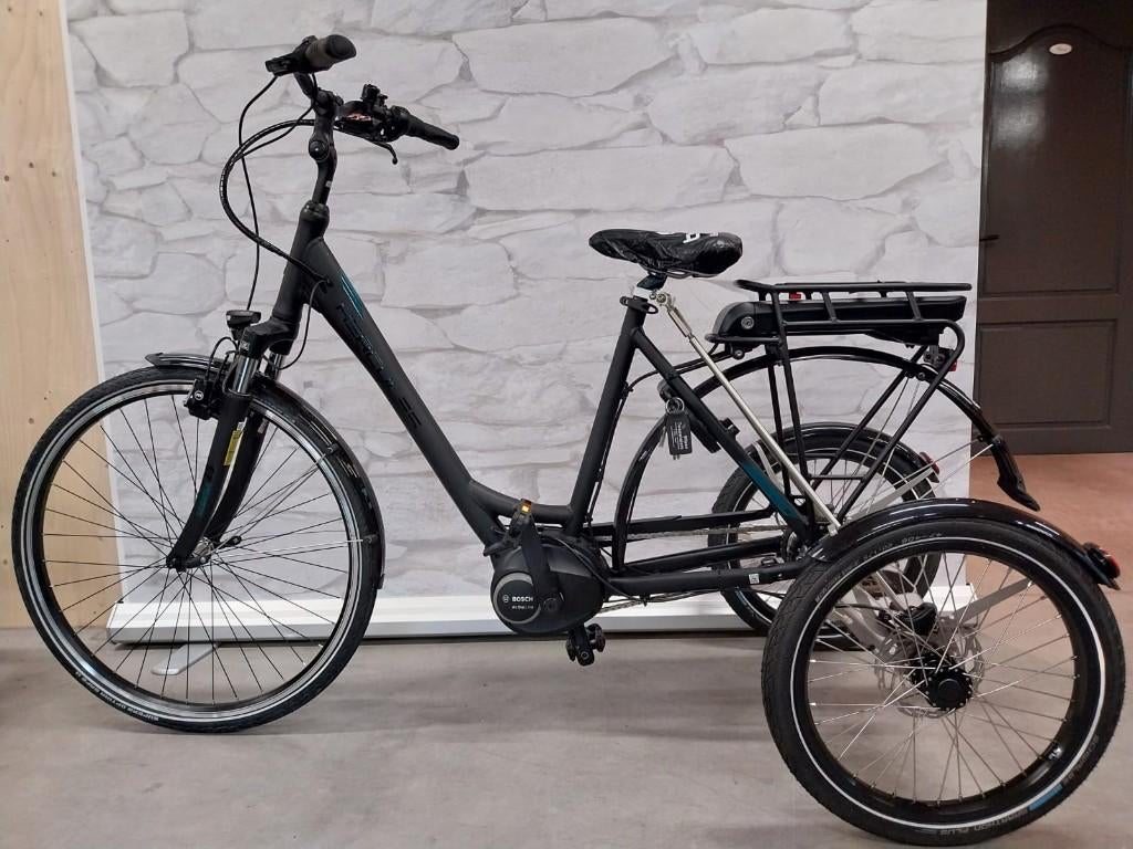 driewielfiets Bosch systeem Hercules met tworby set., Ophalen, Nieuw, Schijfrem, Hercules
