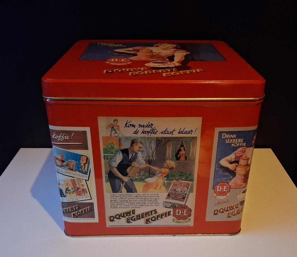 Blik Douwe Egberts, Ophalen, Zo goed als nieuw, Overige, Douwe Egberts