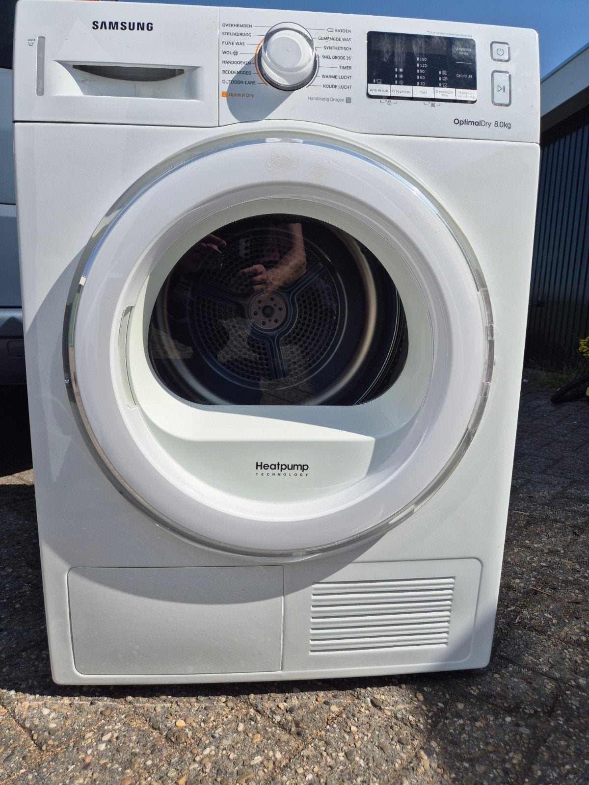 Samsung DV80M5010W warmtepompdroger 8kg A++, 6 tot 8 kg, Minder dan 85 cm, Verzenden, Overige typen
