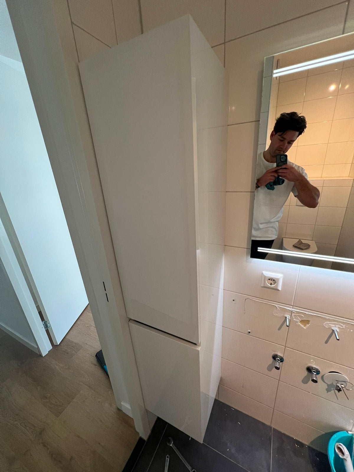 Badkamer kast, Ophalen, (Half)hoge kast, Minder dan 50 cm, Zo goed als nieuw