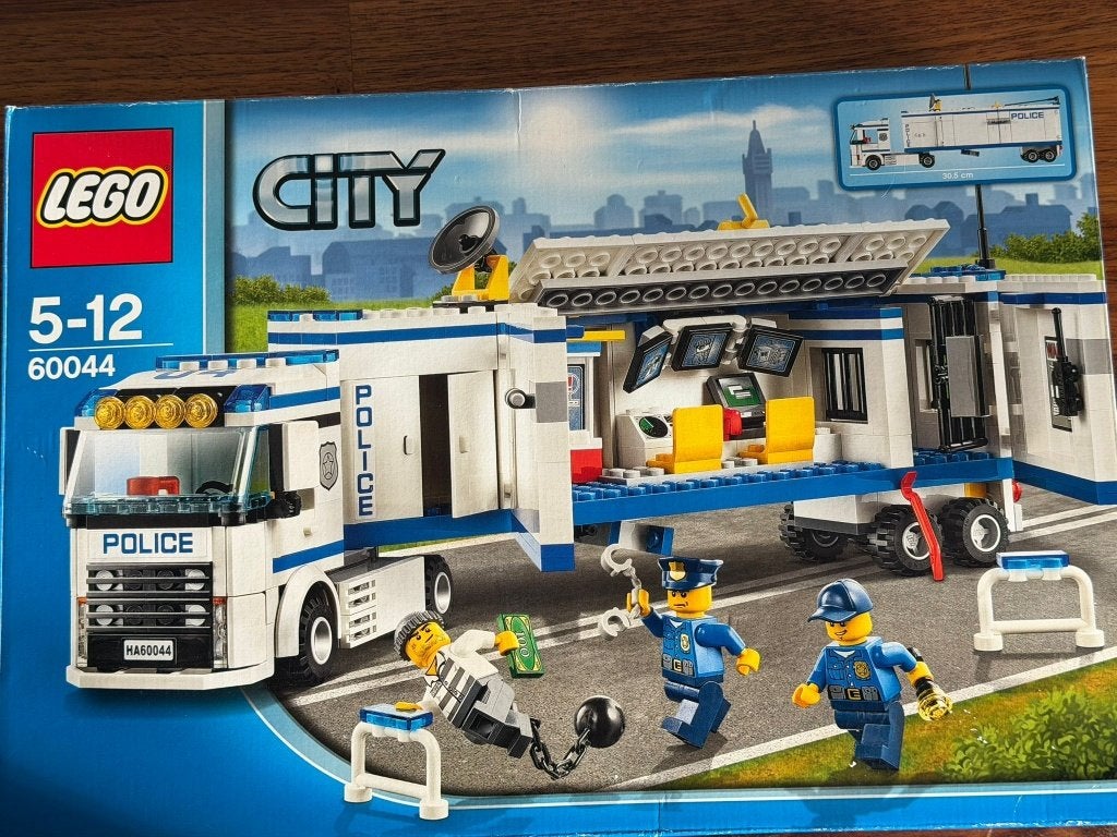 Lego City 60044 - Mobile Police Unit, City, Lego, Ophalen of Verzenden, Zo goed als nieuw