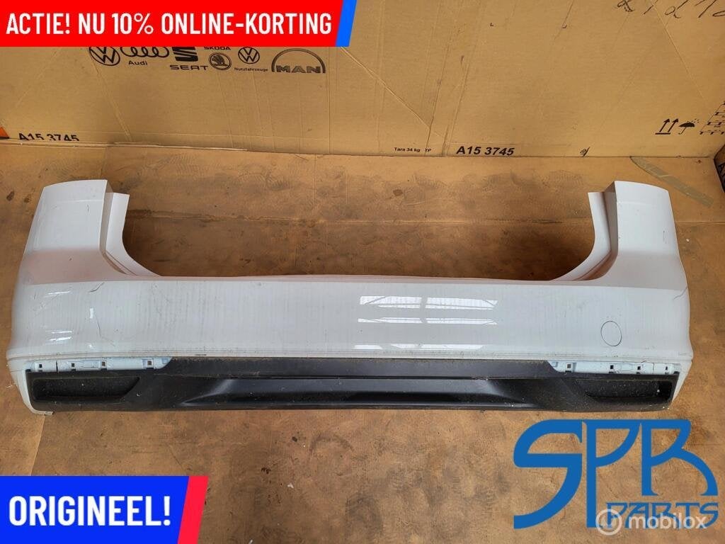 ACHTERBUMPER VW PASSAT B8 VARIANT FACELIFT LC9A BUMPER HOES
