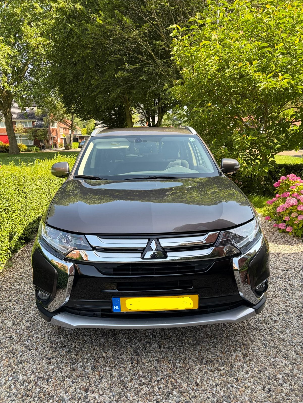 Mitsubishi Outlander 2.0 automaat MPI 2WD CVT 2018 Grijs, Auto's, Mitsubishi, 1998 cc, Outlander, 4 cilinders, 75 €/maand
