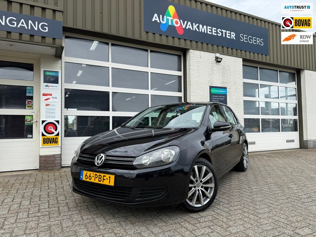 Volkswagen Golf 1.4 TSI Comfortline|Cruise|Clima|Goed onderh, Euro 5, Stof, Gebruikt, Zwart