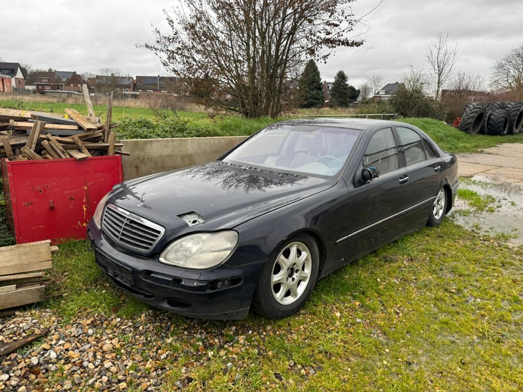 SLOOP Mercedes-Benz S-Klasse 320 CDI FULL OPTION, Achterwielaandrijving, 3222 cc, Blauw, Bedrijf